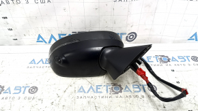 Mitsubishi Outlander 22-25 right side mirror assembly, 9+2 pins, turn signal, heated, auto-folding, BSM, camera, graphite