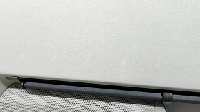 Rear shelf with curtain for Toyota Camry v40, gray, with brake light, needs cleaning, plastic has turned white