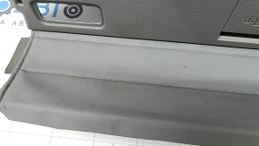 Rear shelf with curtain for Toyota Camry v40, gray, with brake light, needs cleaning, plastic has turned white