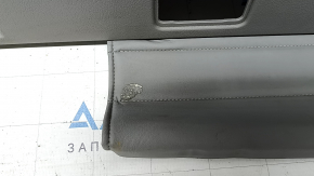 Rear shelf with curtain for Toyota Camry v40, gray, with brake light, needs cleaning, plastic has turned white