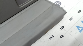 Rear shelf with curtain for Toyota Camry v40, gray, with brake light, needs cleaning, plastic has turned white