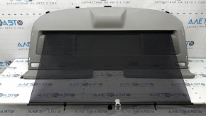 Rear shelf with curtain for Toyota Camry v40, gray, with brake light, needs cleaning, plastic has turned white