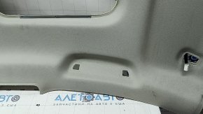 Mazda CX-9 16-17 gray headliner, sunroof, needs cleaning, creases, scratches, dents