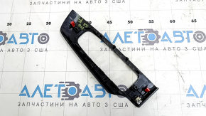 Carbon fiber front left window lift control trim for Mitsubishi Outlander 22-25