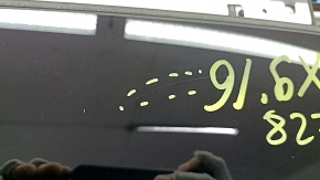 Mazda CX-9 16-23 hatch assembly, gray curtain, needs cleaning, scratch on the glass