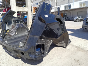 Quarter wing rear right Audi Q5 8R 09-17 on the body, black LY9B, bumpers