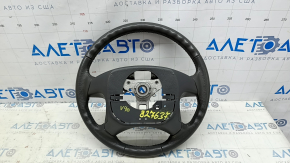 Naked steering wheel Toyota Camry v40 leather, gray, no buttons, no cruise control, scratches, worn