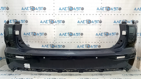 Mitsubishi Outlander 22-25 rear bumper, bare, for parking sensors, without plug, graphite U28, bumper, worn