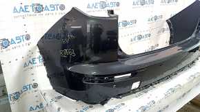 Mitsubishi Outlander 22-25 rear bumper, bare, for parking sensors, without plug, graphite U28, bumper, worn