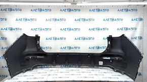 Mitsubishi Outlander 22-25 rear bumper, bare, for parking sensors, without plug, graphite U28, bumper, worn