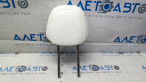 Tesla Model Y 20-25 leather rear headrest, 2nd row, right, white