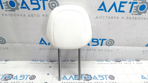 Tesla Model Y 20-25 leather rear headrest, 2nd row, left, white