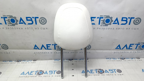 Tesla Model Y 20-25 passenger seat headrest, leather, white