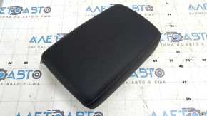 Mitsubishi Outlander 22-25 leather armrest, black with gray stitching, broken fasteners