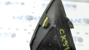 Left bumper insert plug for Mazda CX-9 16-23, structure, broken mount