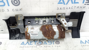 Mitsubishi Outlander 22-25 right passenger knee airbag, black, rusty squib, rusty housing