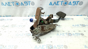Toyota Camry v40 brake pedal with bracket and sensor, rusty