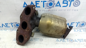Toyota Camry V40 3.5" rear exhaust manifold with catalytic converter