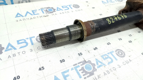 Toyota Camry v40 3.5" front right axle shaft with bracket, rusty