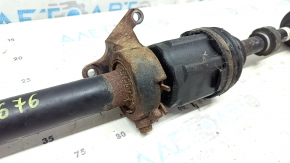Toyota Camry v40 3.5" front right axle shaft with bracket, rusty