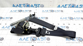 Mitsubishi Outlander 22-25 black driver's seat belt with tensioner, water resistant