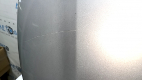 Hood bare Hyundai Sonata 15-17 silver Y8, steel, bumps, dented