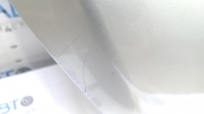 Hood bare Hyundai Sonata 15-17 silver Y8, steel, bumps, dented