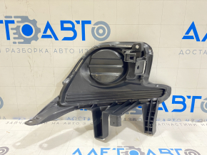 Front bumper grille left Toyota Highlander 14-16 without fog lights
