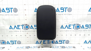 Rear right headrest, 3rd row, Mitsubishi Outlander 22-25, black leather, dry-cleanable