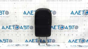 Rear left headrest, 3rd row, Mitsubishi Outlander 22-25, black leather, dry-cleanable