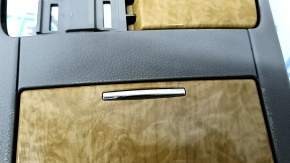 Toyota Camry v40 light wood cup holder, gray trim, broken mount