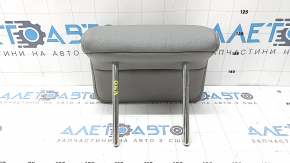 Rear central headrest for Toyota Camry v40, gray leather, with adjustable backrest, scratches