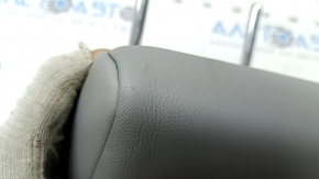 Rear central headrest for Toyota Camry v40, gray leather, with adjustable backrest, scratches