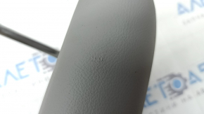 Rear central headrest for Toyota Camry v40, gray leather, with adjustable backrest, scratches