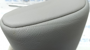 Rear central headrest for Toyota Camry v40, gray leather, with adjustable backrest, scratches