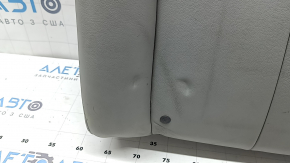 Left rear seat back for Toyota Camry v40, gray leather, adjustable, dented, needs cleaning