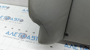 Right rear seat back for Toyota Camry v40, gray leather, adjustable, dented, needs cleaning, scratches