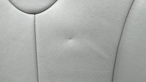 Right rear seat back for Toyota Camry v40, gray leather, adjustable, dented, needs cleaning, scratches