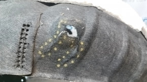 Rear left fender liner VW Passat b7 12-15 USA, the fastener is torn off, it is torn