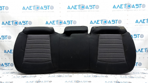 Rear seat, 2nd row, lower part, Ford Edge 15-24, black cloth, dry cleanable