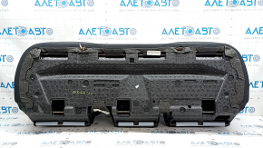 Rear seat, 2nd row, lower part, Ford Edge 15-24, black cloth, dry cleanable