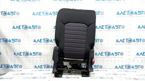 Rear seat, 2nd row, upper right, Ford Edge 15-24, black cloth
