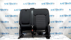 Rear seat, 2nd row, upper left, Ford Edge 15-24, black cloth, with armrest, with belt