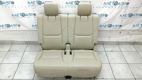Rear seats, 3rd row, Mazda CX-9 16-19, leather, beige, dented, needs cleaning