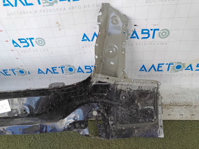 Rear panel BMW 3 G20 19- 2 parts, on the body, black