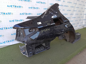 BMW 5 G30 17-23 rear right quarter wing sawed off, black