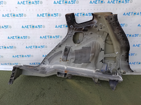 Nissan Rogue 14-20 rear right quarter wing, BSM, sawn off, black, vents, drilled holes