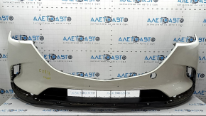 Front bumper, bare, Mazda CX-9 16-23, Taiwan, CHL, without parking sensors, white, crack, scratches