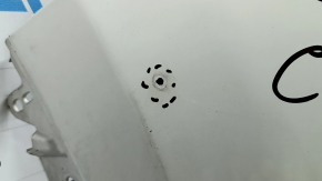 Front bumper, bare, Mazda CX-9 16-23, Taiwan, CHL, without parking sensors, white, crack, scratches