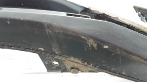 Front bumper, bare, Mazda CX-9 16-23, Taiwan, CHL, without parking sensors, white, crack, scratches